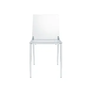 Lavinia Dining Chair Chrome