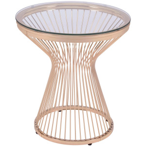 Lavinia Gold End Table 