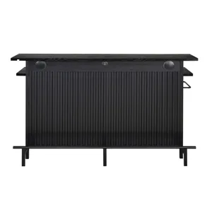 Leilani Bar Table in Black