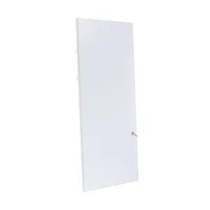 Lindy Floor Mirror with Lights in White