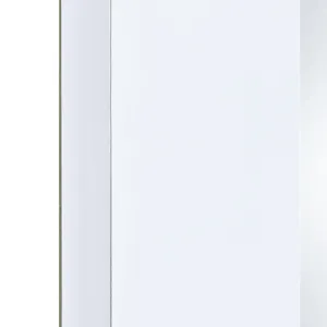Lindy Floor Mirror with Lights in White