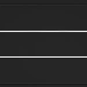 Luffy Dining Table with Parasol Hole in Black