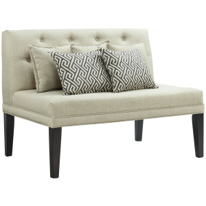 Maddox Dining Loveseat w/Five Pillows