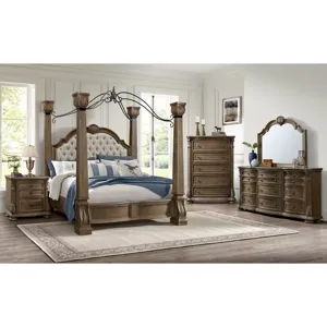 Madison Park 5-Drawer Chest in Walnut