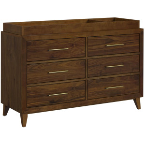 Malia Dresser and Topper in Walnut