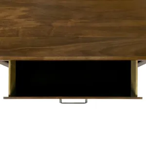 Malibu 5-Drawer Chest in Walnut