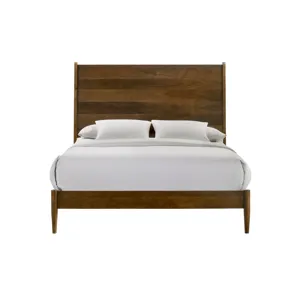 Malibu Queen Panel Bed in Walnut