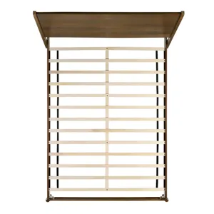 Malibu Queen Panel Bed in Walnut