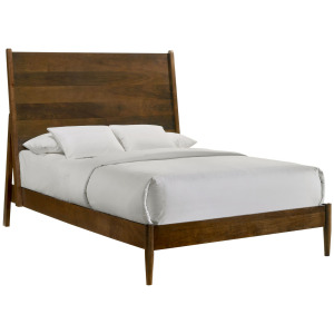 Malibu Full Panel Bed in Walnut
