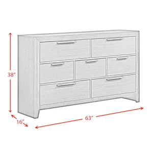 Malika Dresser Grey