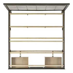 Malika Queen Storage Bed