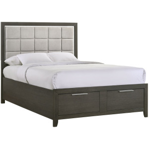 Malika Queen Storage Bed