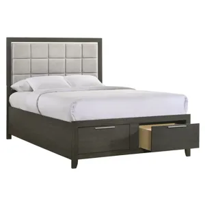 Malika Queen Storage Bed