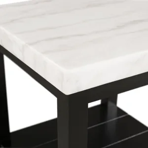 Marcello White End Table ISTA3 Packaging