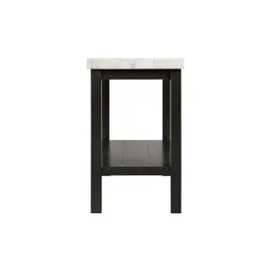 Marcello w/ White Top - Sofa Table