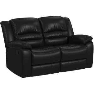 Marisol Motion Loveseat in Aviarah Black
