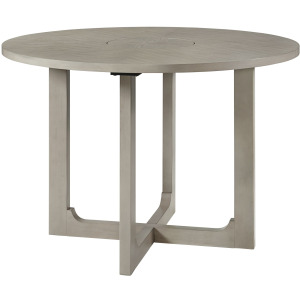 Marly Round Counter Table W/ Lazy Susan in Grey