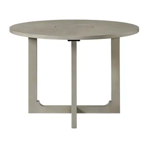 Marly Round Counter Table W/ Lazy Susan in Grey