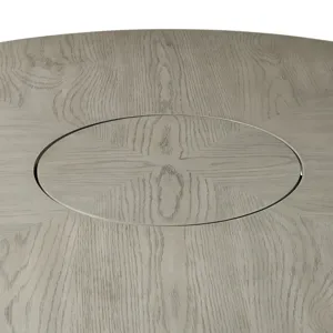 Marly Round Counter Table W/ Lazy Susan in Grey