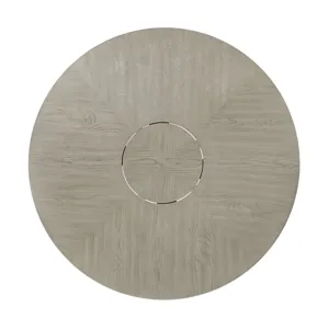 Marly Round Counter Table W/ Lazy Susan in Grey