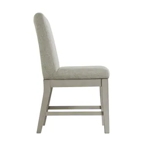 Marly Side Chair W/ Diamond Back in Grey (2 Per Carton)