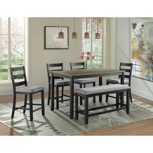 Martin 6 PC Counter Set (Black Base)