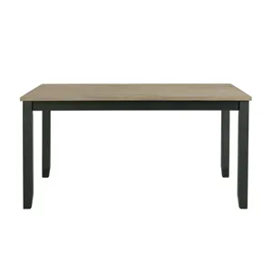 Martin 6 PC Dining Set (Black Base)