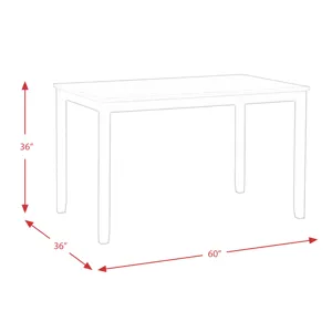 Martin 6 PC Counter Set (Black Base)