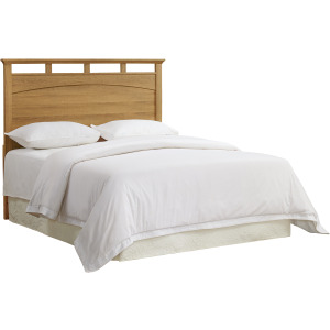 Matias Bedroom Set with Queen/Full Headboard, Dresser, Mirror & Nightstand in Brown