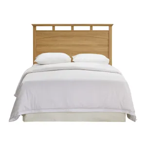 Matias Bedroom Set with Queen/Full Headboard, Dresser, Mirror & Nightstand in Brown