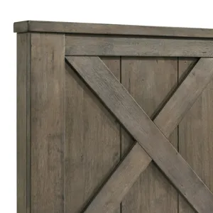 Maverick King Bed Grey