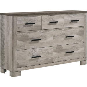 Millers Cove Dresser Two-Tone Grey (Sturdy)