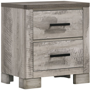 Millers Cove Nightstand Two-Tone Grey