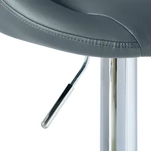 Melissa (D235-4) Grey Bar Stool (2 Per Carton)