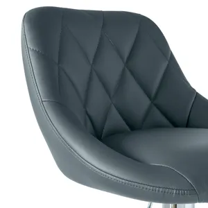 Melissa (D235-4) Grey Bar Stool (2 Per Carton)