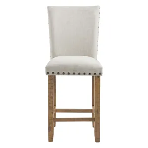Montana Parson Chair With Nailhead Natural (2 Per Carton)