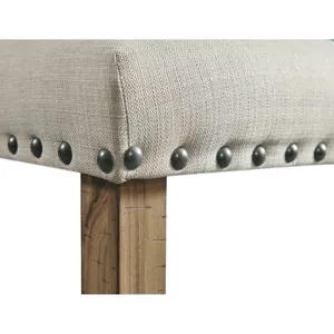 Montana Parson Chair With Nailhead Natural (2 Per Carton)