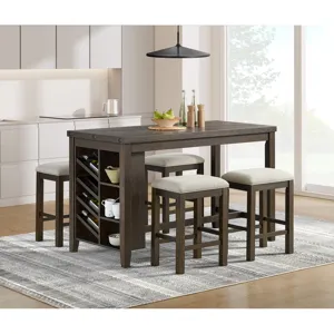 Montana Kitchen Island w/USB & Power Box