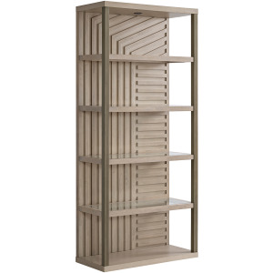 Monterey Bookcase with LED in Ash