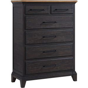 Montrose Chest in Espresso & Brown