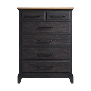 Montrose Chest in Espresso & Brown