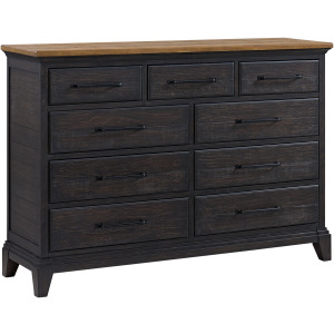 Montrose Dresser in Espresso & Brown