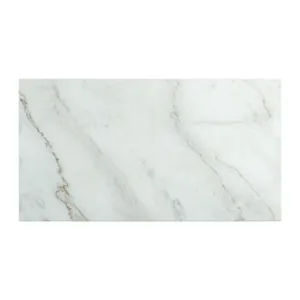 Morris Coffee Table in Espresso W/White Marble Top