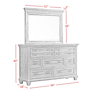 Morrison Dresser & Mirror Set