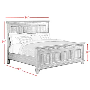 Morrison King Panel Bed