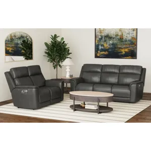 Mustang P3 Loveseat in Aline Anthracite