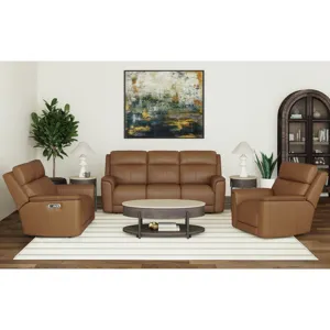 Mustang P3 Loveseat in Aline Butternut
