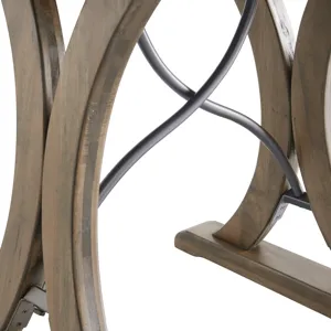 New Brunswick (T682-125) New Bedford- Square End Table- Allegro Brown