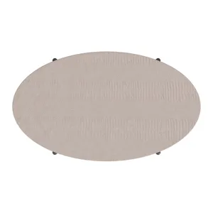 Nica Lift Top Coffee Table in White and Brown