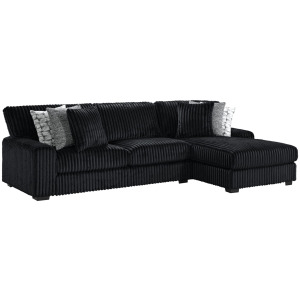 Nightfall 2PC Sectional Set in Grand Cord